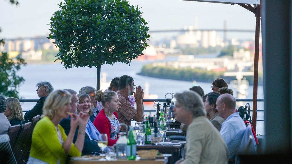 Rainvilles Elbterrassen Hamburg Ngoại thất bức ảnh